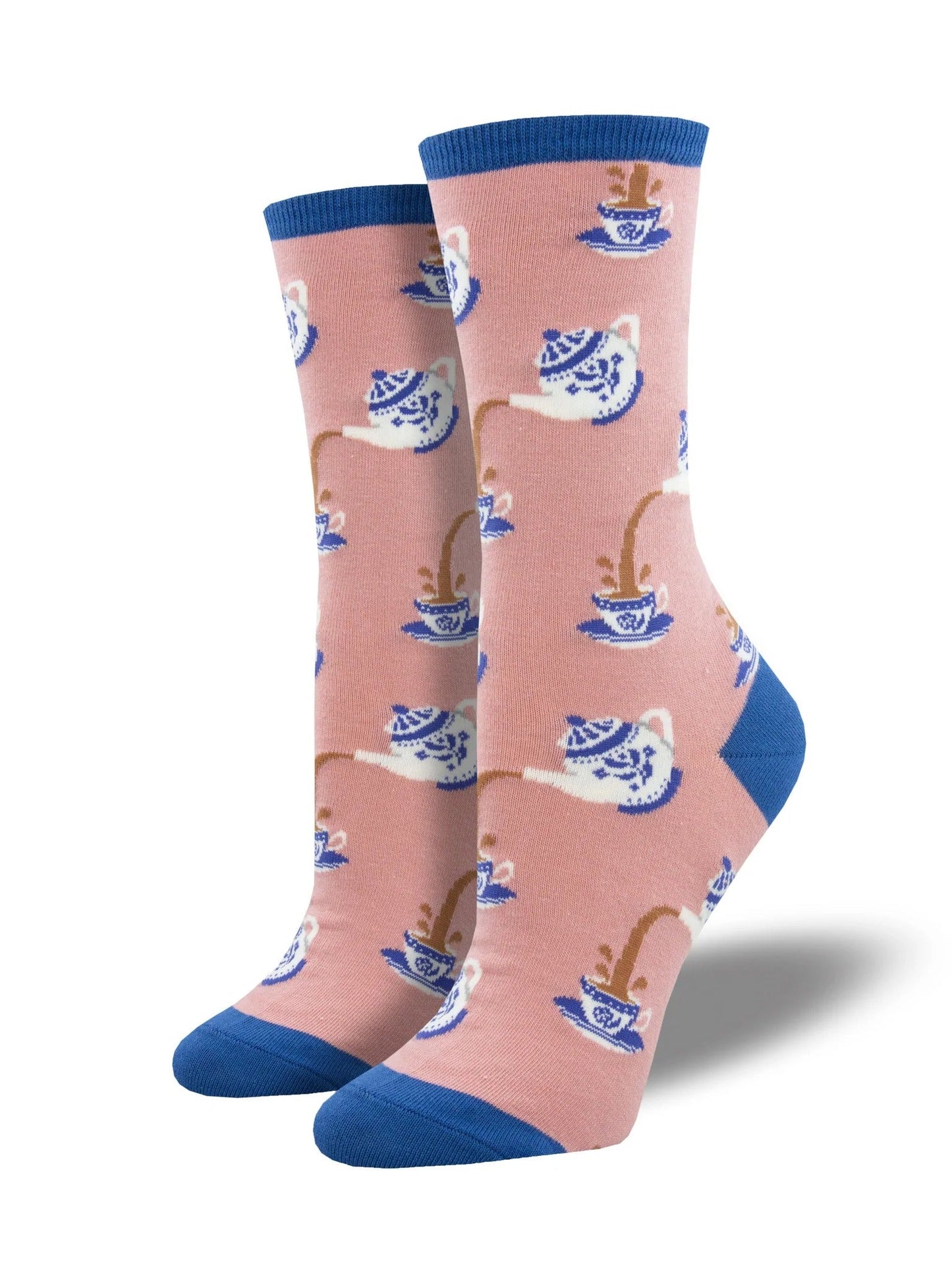Spill The Tea | Pink - Socks - Socksmith