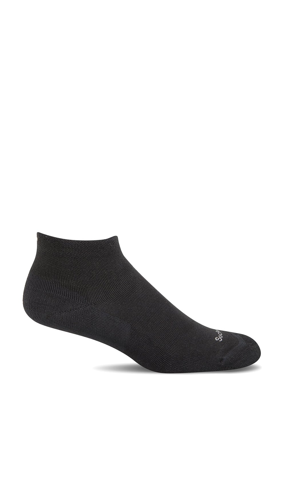 Sport Ease Bunion Relief | Women | Black Solid - Socks - Sockwell