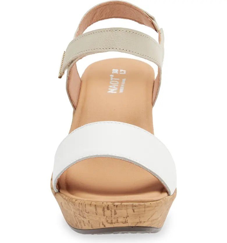 Summer Leather Soft Ivory White Birkenstock Midtown