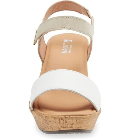 Summer | Leather | Soft Ivory/White - Sandals - Naot