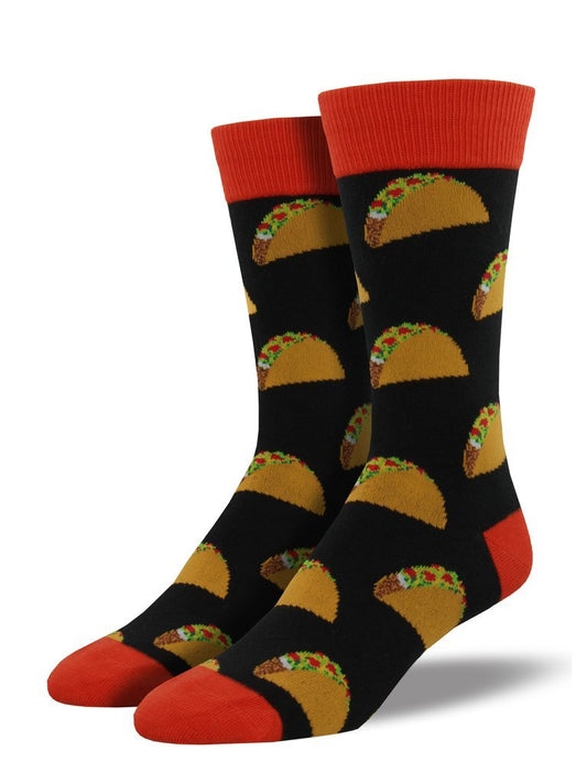 Tacos | Men | Black - Socks - Socksmith