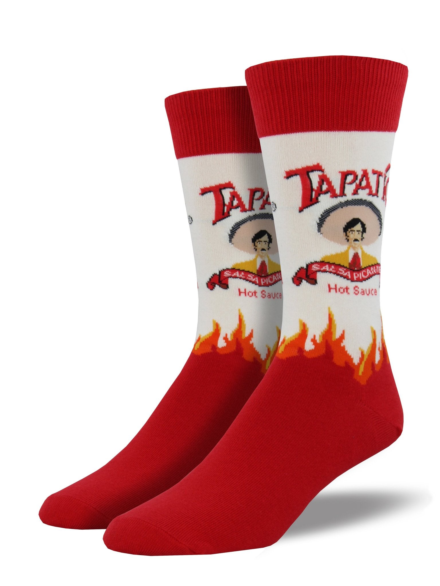 Tapatío | Men | Red/White - Socks - Socksmith