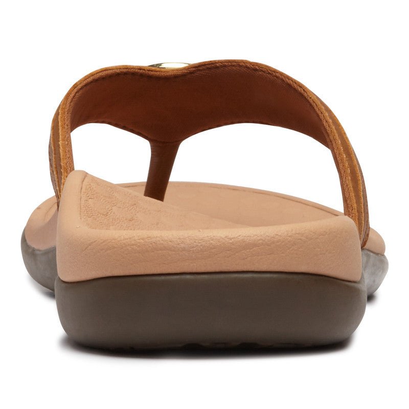 Tide Aloe | Mocha Leather - Sandals - Vionic