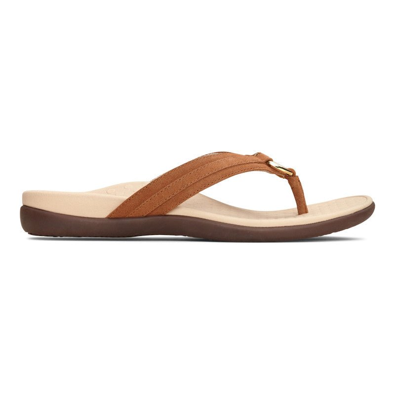 Tide Aloe | Toffee Leather - Sandals - Vionic