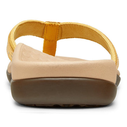 Tide Cassandra | Butter Cup Leather - Sandals - Vionic
