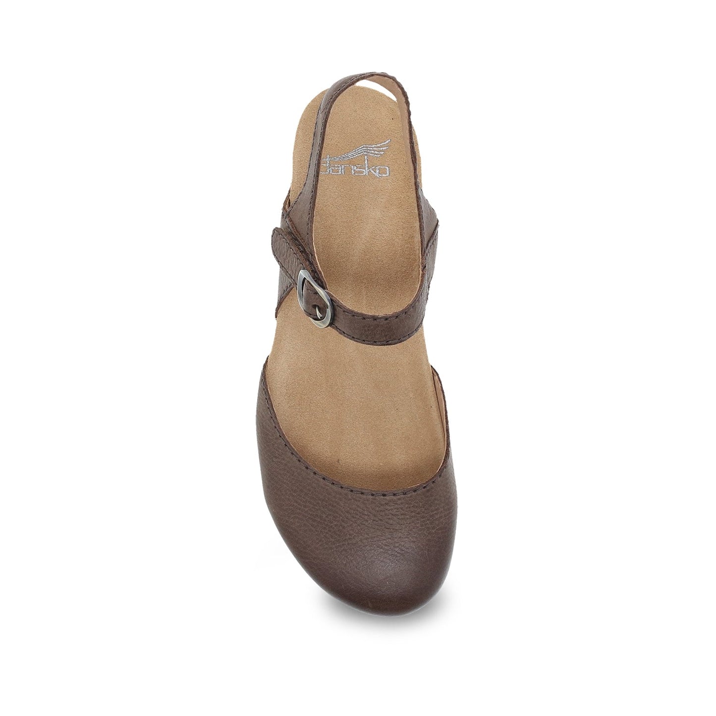 Tiffani | Milled Burnished Leather | Brown - shoe - Dansko