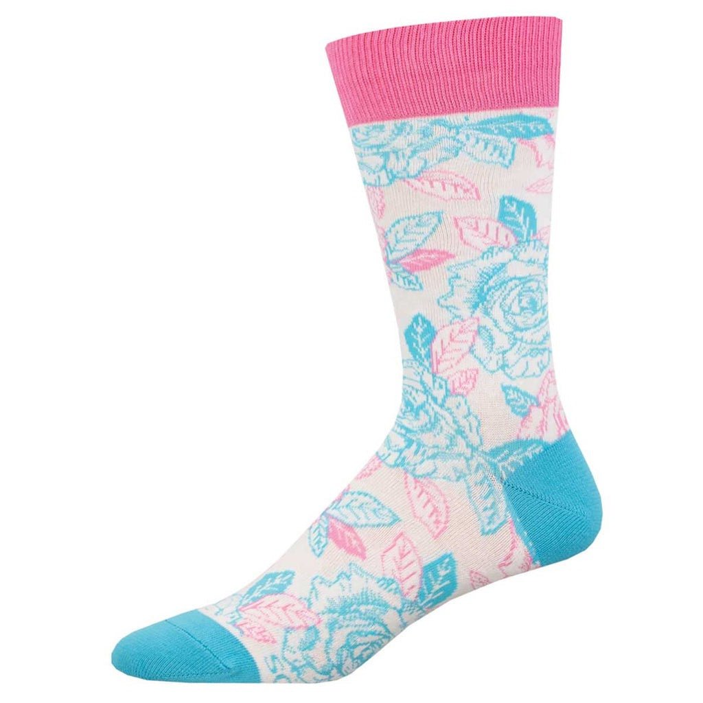 Trans Roses | Men | Multi - Socks - Socksmith