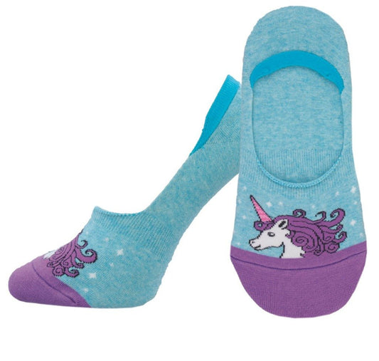 Twinkle Toes Short | Blue Heather - Socks - Socksmith