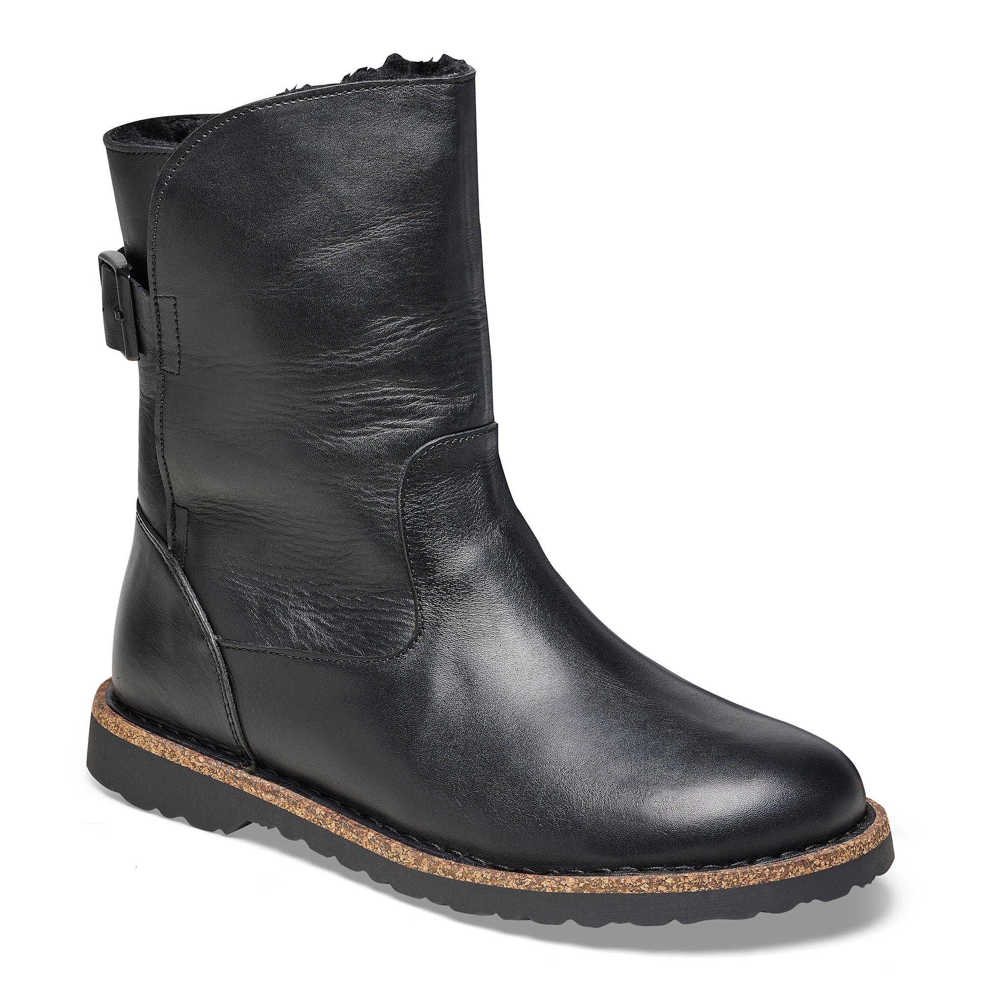 Womens fur outlet lined biker boots