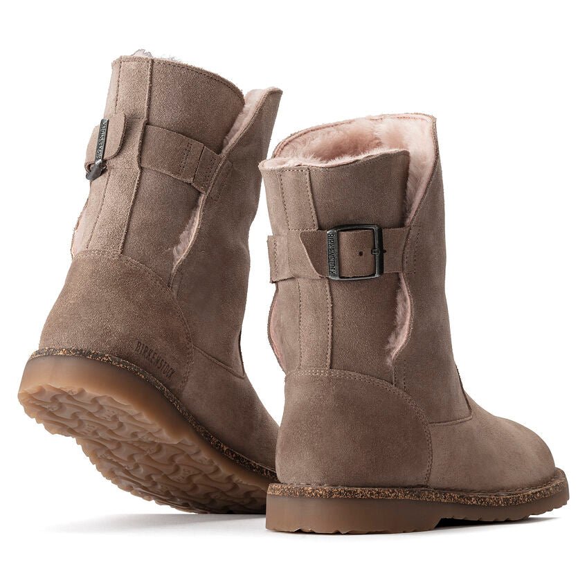 Uppsala | Shearling/Suede | Gray Taupe - Boot - Birkenstock
