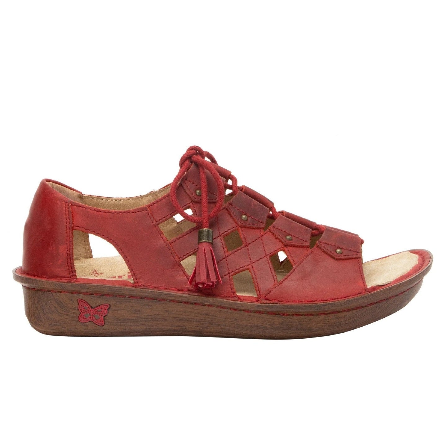 Valerie | Oiled Red - Sandals - Alegria