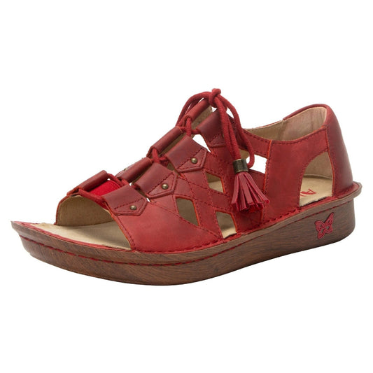 Valerie | Oiled Red - Sandals - Alegria