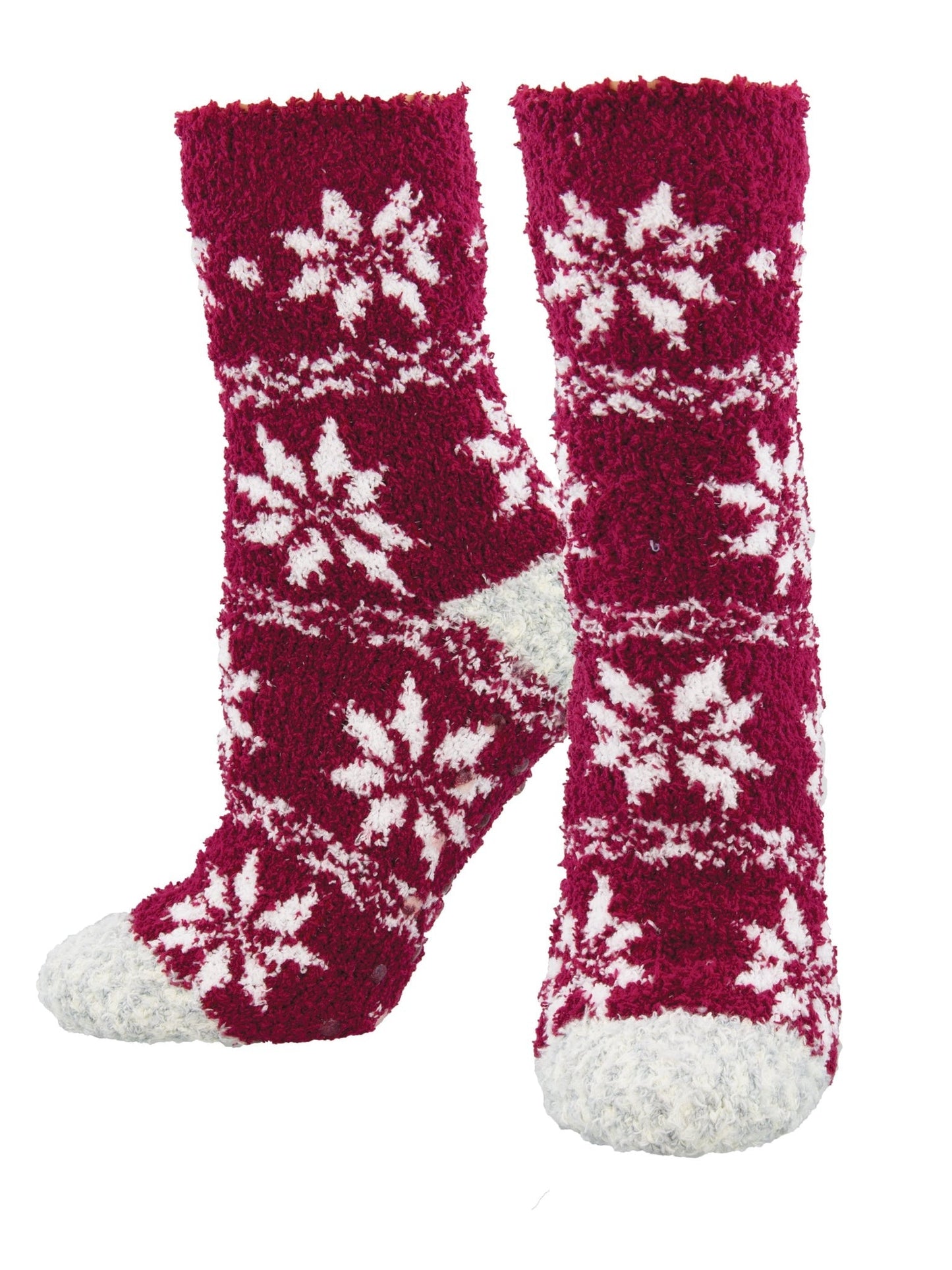 Warm & Cozy Fair Isle Fun | Red - Socks - Socksmith