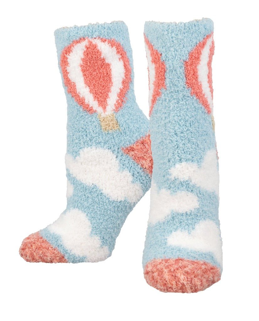 Warm & Cozy Full Of Hot Air | Blue - Socks - Socksmith