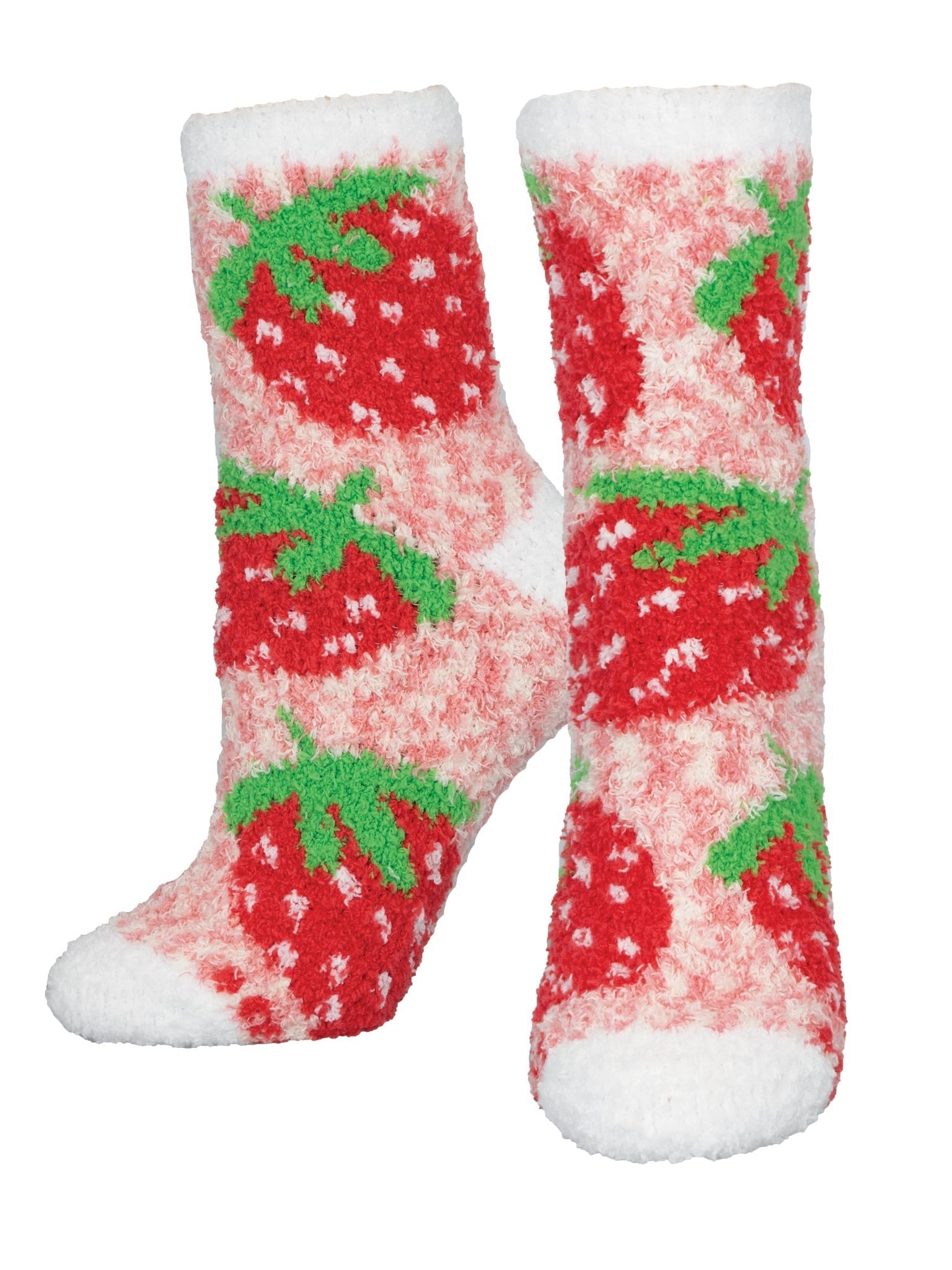 Warm & Cozy Strawberry | Pink - Socks - Socksmith