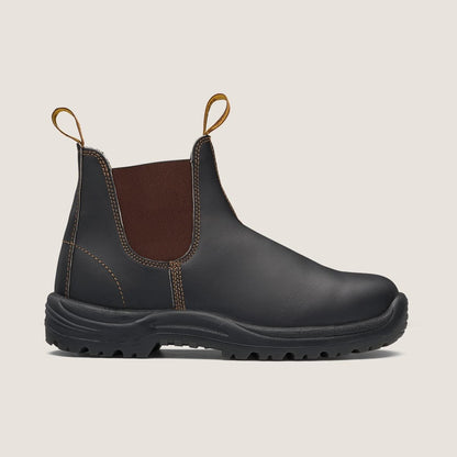 Work Series Chelsea | Leather | Stout Brown #172 - Boot - Blundstone