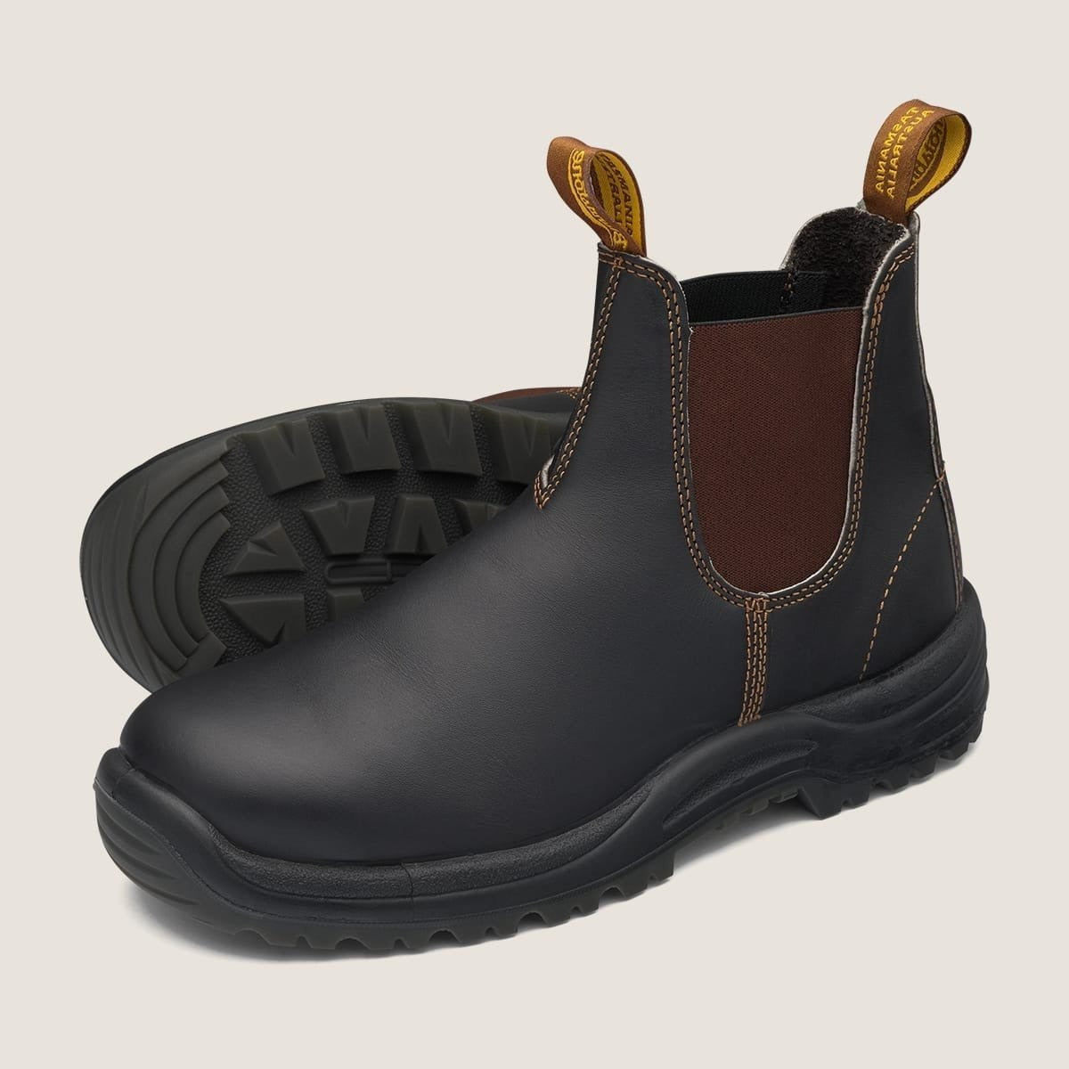 Work Series Chelsea | Leather | Stout Brown #172 - Boot - Blundstone