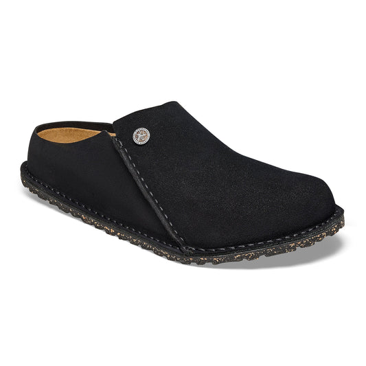 Zermatt Premium | Suede | Black - Clog - Birkenstock