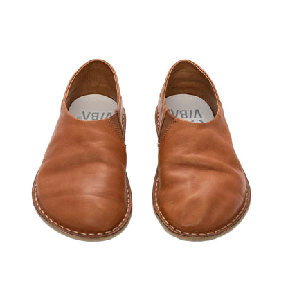 Zuma | Leather | Cognac Brown - Shoe - VIBAe